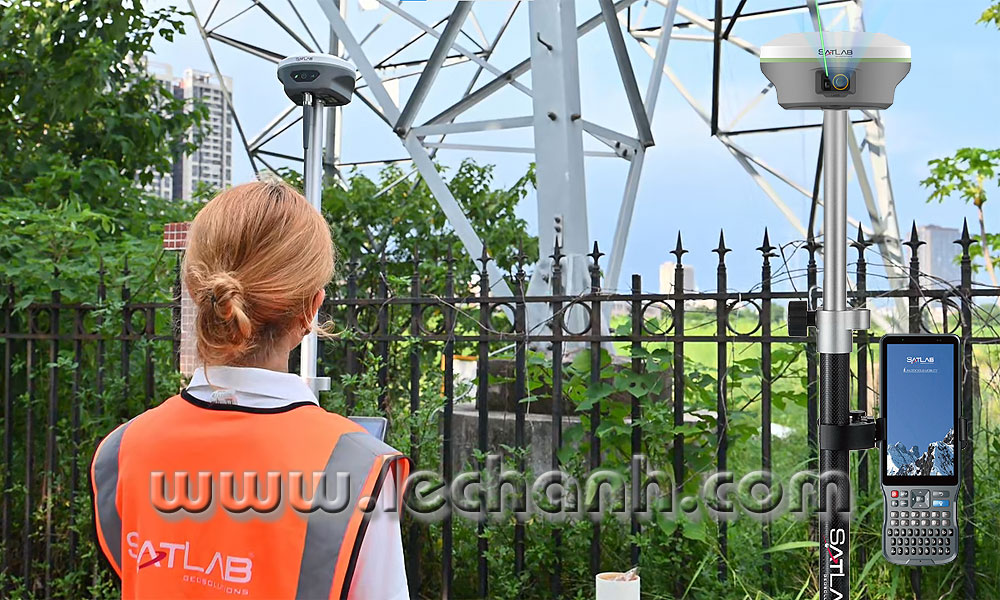 SATLAB GNSS GPS Laser RTK System SL8 5