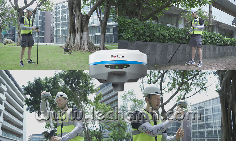 SATLAB GNSS GPS RTK System SL7 3